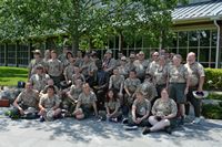 Group photo following the concert