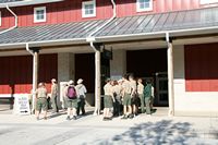 Arrival at Gettysburg Visitors Center