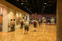 Inside the Visitor's Center and Museum