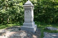 Indiana Infantry Memorial Marker Near Culp's Hill