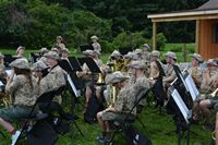 Close up of the concert players