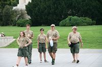 Youth head out in a variety of moods!