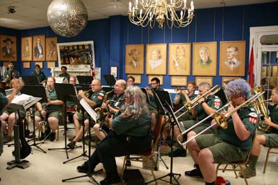 Playing Our Concert In The Blue Room At The Patee House