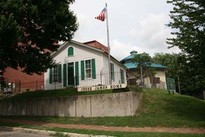 Outside Of Jesse James Home In St. Joseph Missouri