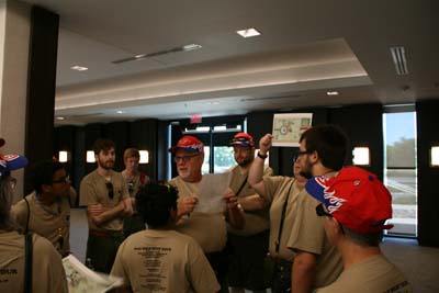 Mr. Bill Shows Us A Map Of The Other Museum Attractions And Interactive Areas To Explore