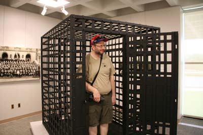 Dana Looks Good Inside The Prison Cell