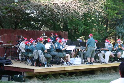 We Played Some Patriotic Music First