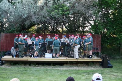 Standing Up To Sing Our Final Tune 'Scouting We Go'