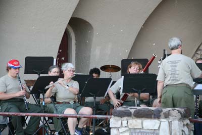 Clarinets, Flutes, And Bassoon Play Their Parts