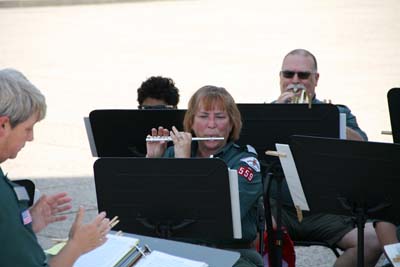 Janet Directs As Karen, Tyler, And Mike Warm Up.