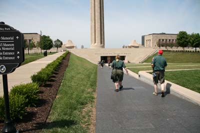 It Was A Long HOT Walk Down To The Entrance